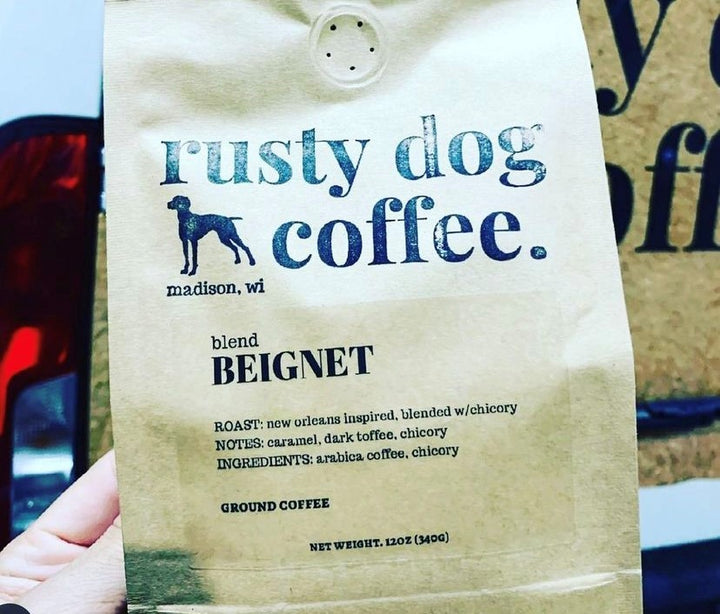 Beignet Coffee Blend Rusty Dog Coffee Madison