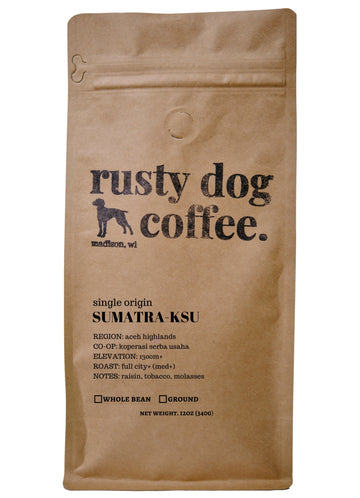 Rusty-Dog-Coffee-Madison-WI-Roaster-Sumatra-KraftBag