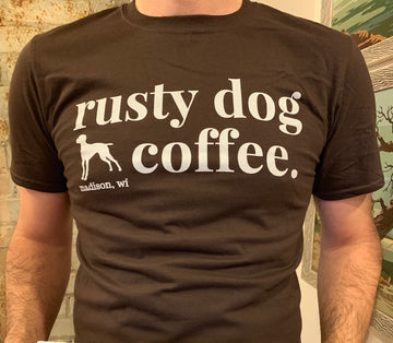 Rusty-Dog-Coffee-Roasting-Madison-WI-Tshirt-front