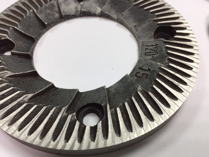 Ditting 1203 Burrs-Discs (OEM Cast Burrs, Re-sharpened, $50 core charge)
